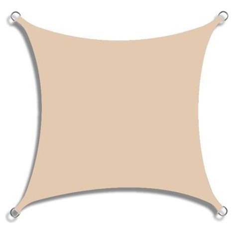 Voile D'Ombrage Rectangulaire Wasserdicht Polyester Oxford Uv Schutz 95 % Résistante Aux Déchirures Sonnenschutz Für Außen Pour Garten Balcon Terrasse Patio Camping (jaune ...