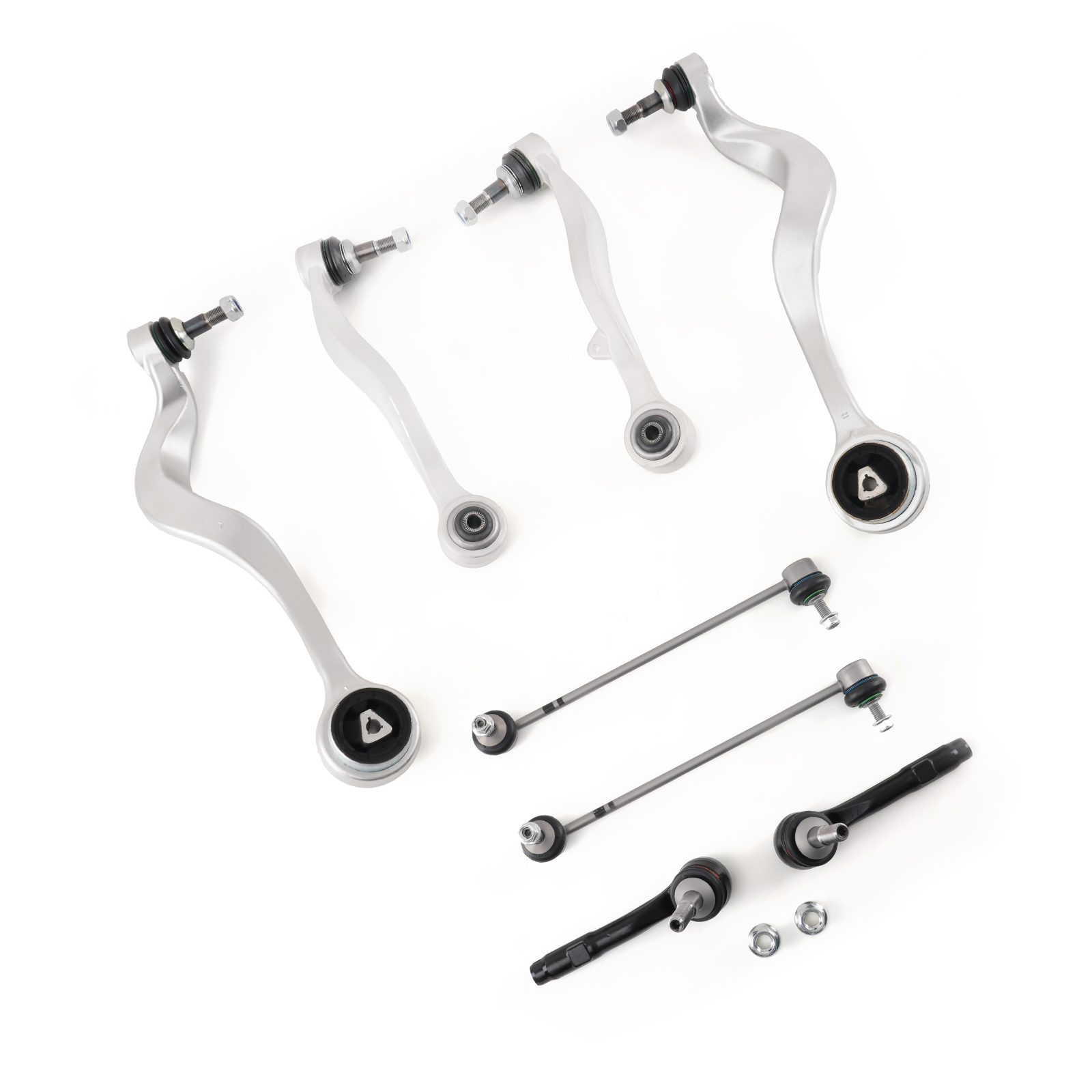 8 Querlenker Koppelstange Spurstangenkopf Satz For Bmw 5er E60 Touring E61 04-10