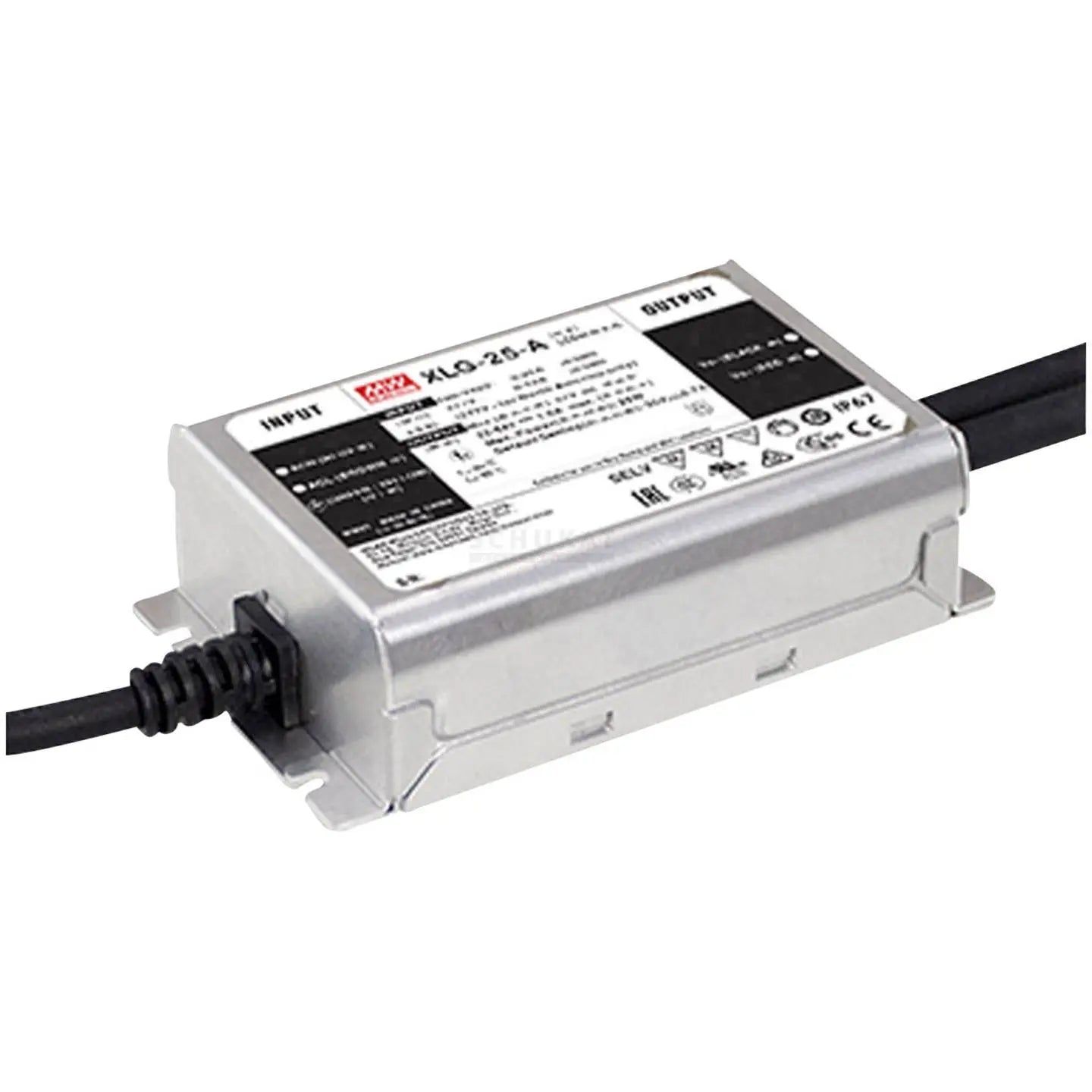 [gebraucht] B-ware Mean Well Led Treiber Vorschaltgerät Konstantleistung Metall 25 W 250 M A Ip67