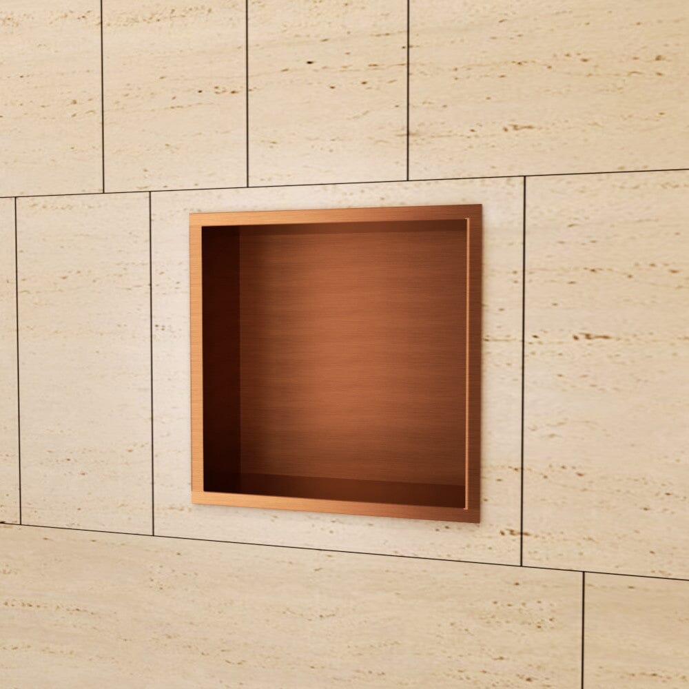 Wandnische Dusche Atlantic Gebürstetes Rosegold