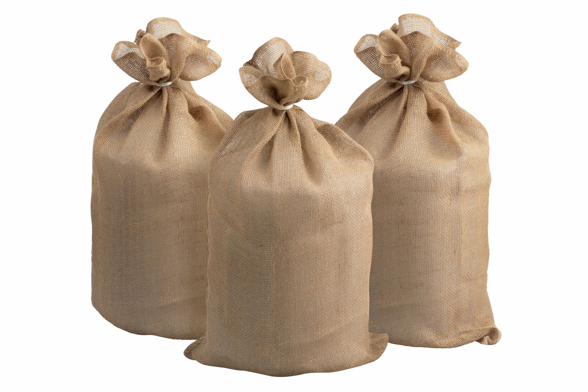 Meister Jutesack 100 X 60 Cm 3 Stück Kartoffelsack 100% Jute Frost Pflanzenschutz