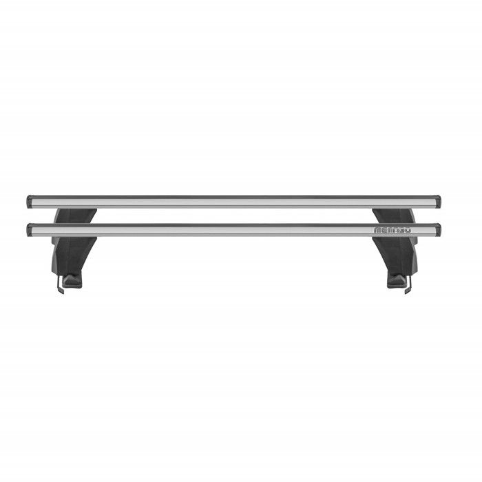 Dachträger Menabo Delta - Bmw 5er (f11) Touring, 5 Türen, Modell 2013-2016 - Graues Aluminium - 1370 Mm