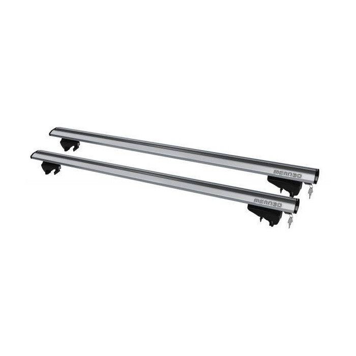 Dachträger Menabo - Toyota Auris (e180) Touring Sports 2015+ - Aluminium Grau - 1200 Mm