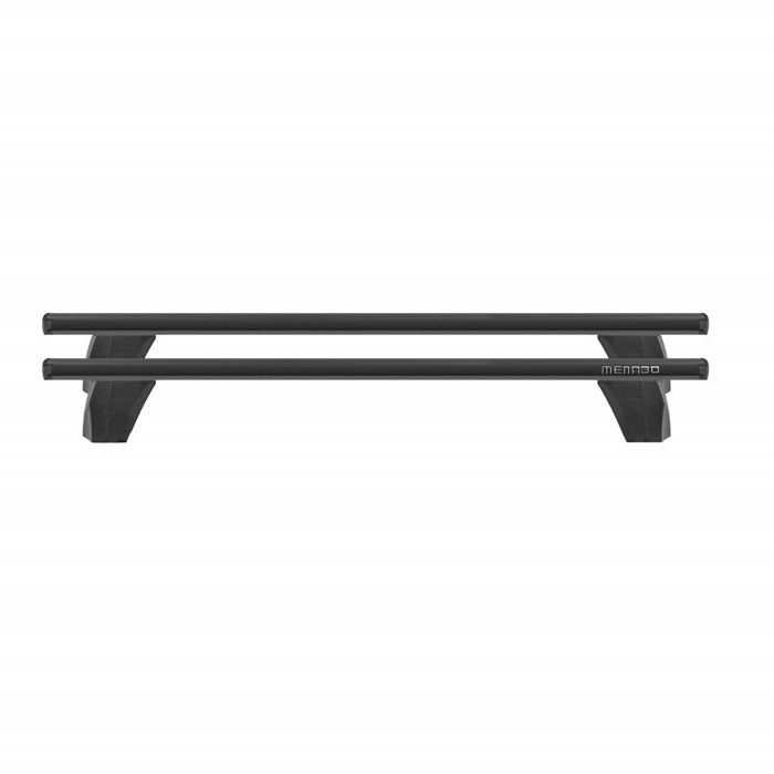 Dachträger Menabo Delta - Bmw 3er (e91) Touring, 5 Türen, Modell 2005-2012 - Schwarz Aluminium - 1190 Mm