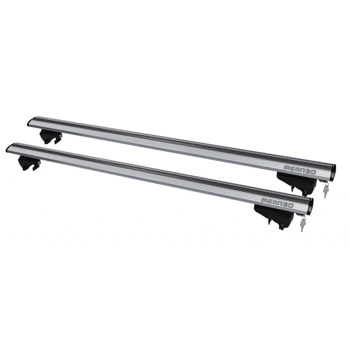 Dachträger Menabo - Bmw 5er (g61) Touring, 2024+ - Schwarz Aluminium - 1300 Mm