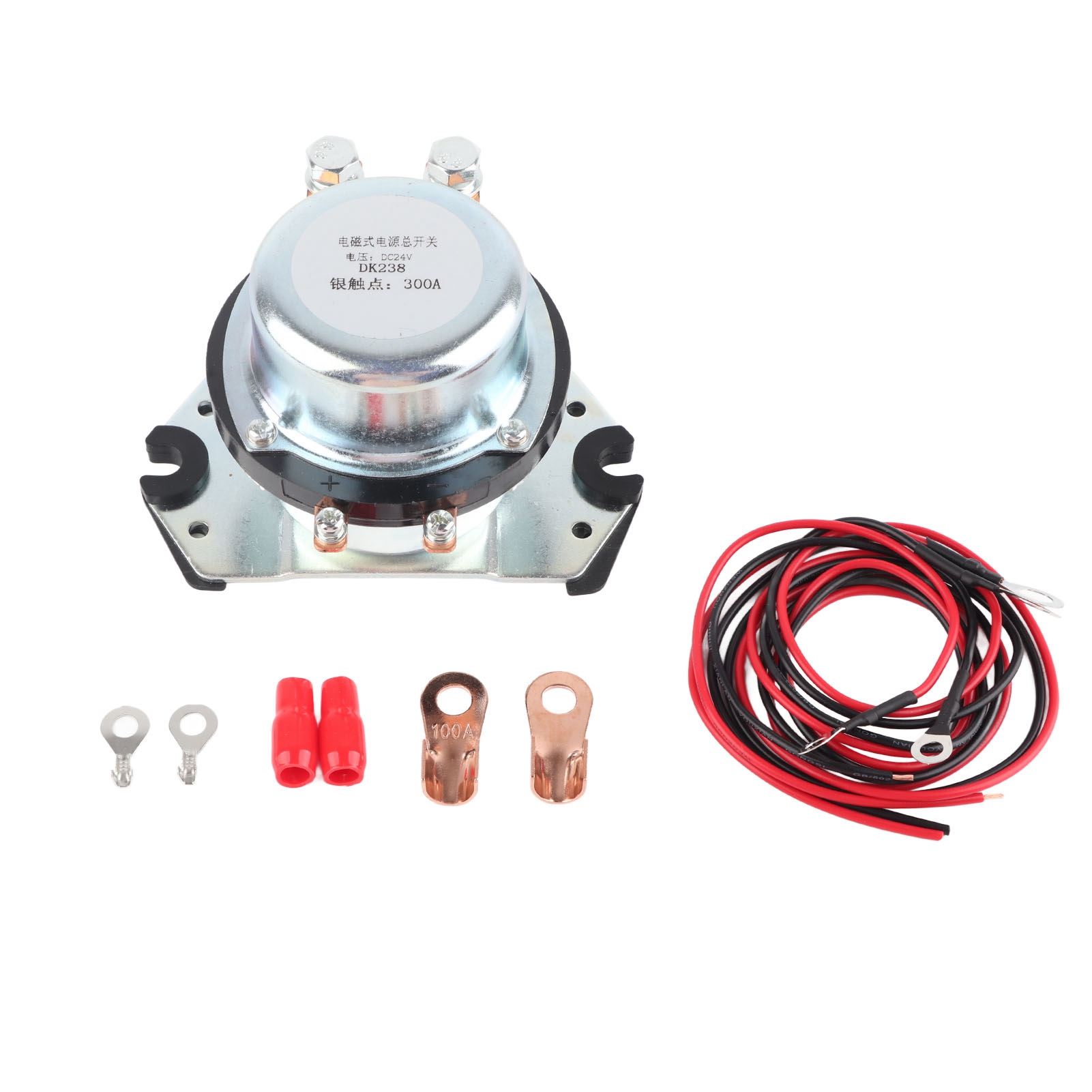 24v Dc 300a Relais Mit Fernbedienung, 8w Spule Zum Starten Von Baggern, 12v Hauptschalter (24v Schaltspannung)