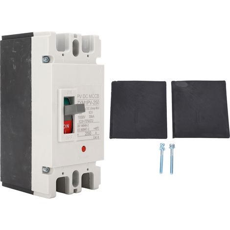 Modularer 2-poliger 250-a-1000-v-dc-20-ka-leistungsschalter, Vergossener Schutzschalter, Für Industrielle Anwendungen