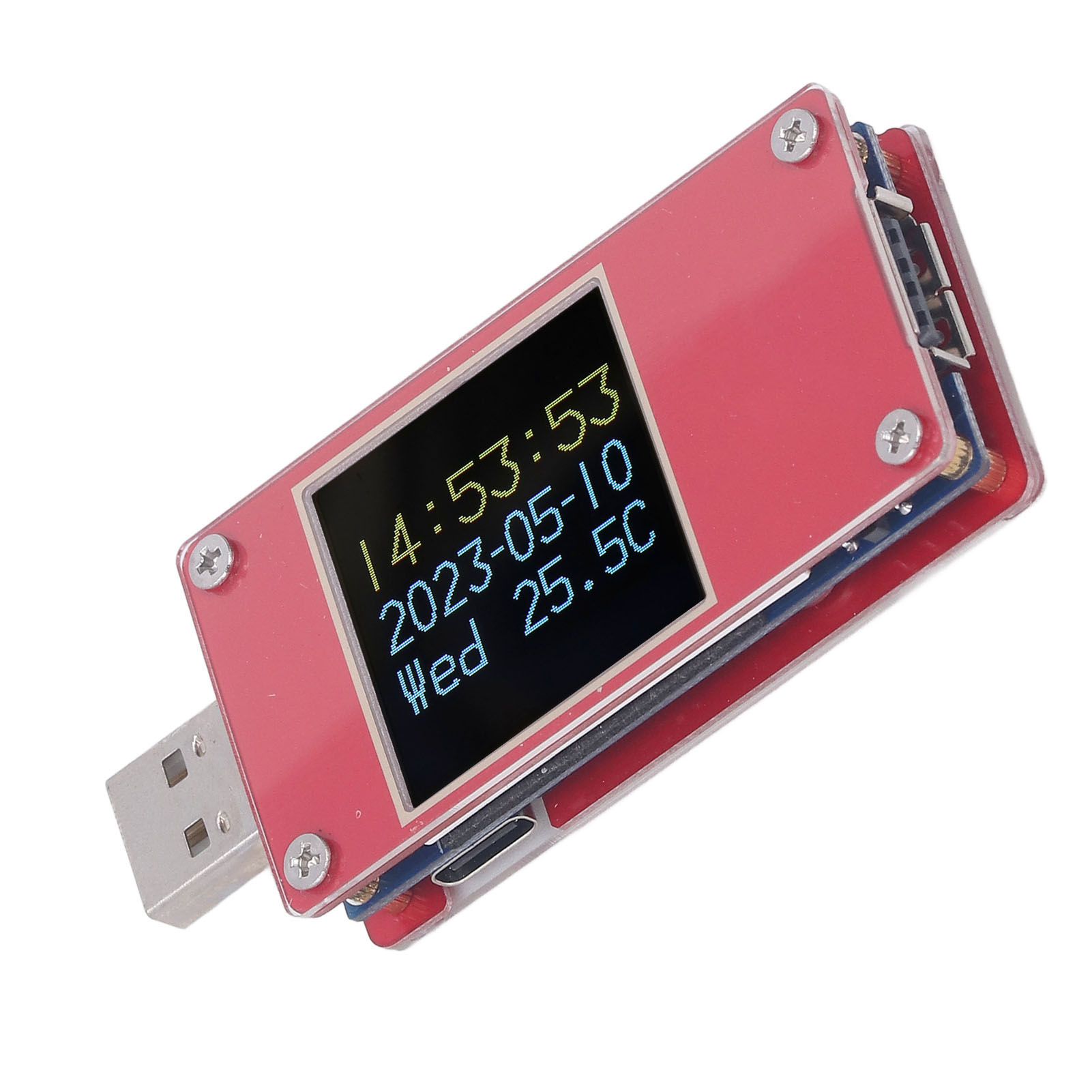 Kt001 Usb-c Pd-detektor Aus Edelstahl, Schnellladetester, Voltmeter, Mfi-trigger Für Externe Akkus Und Smartphones