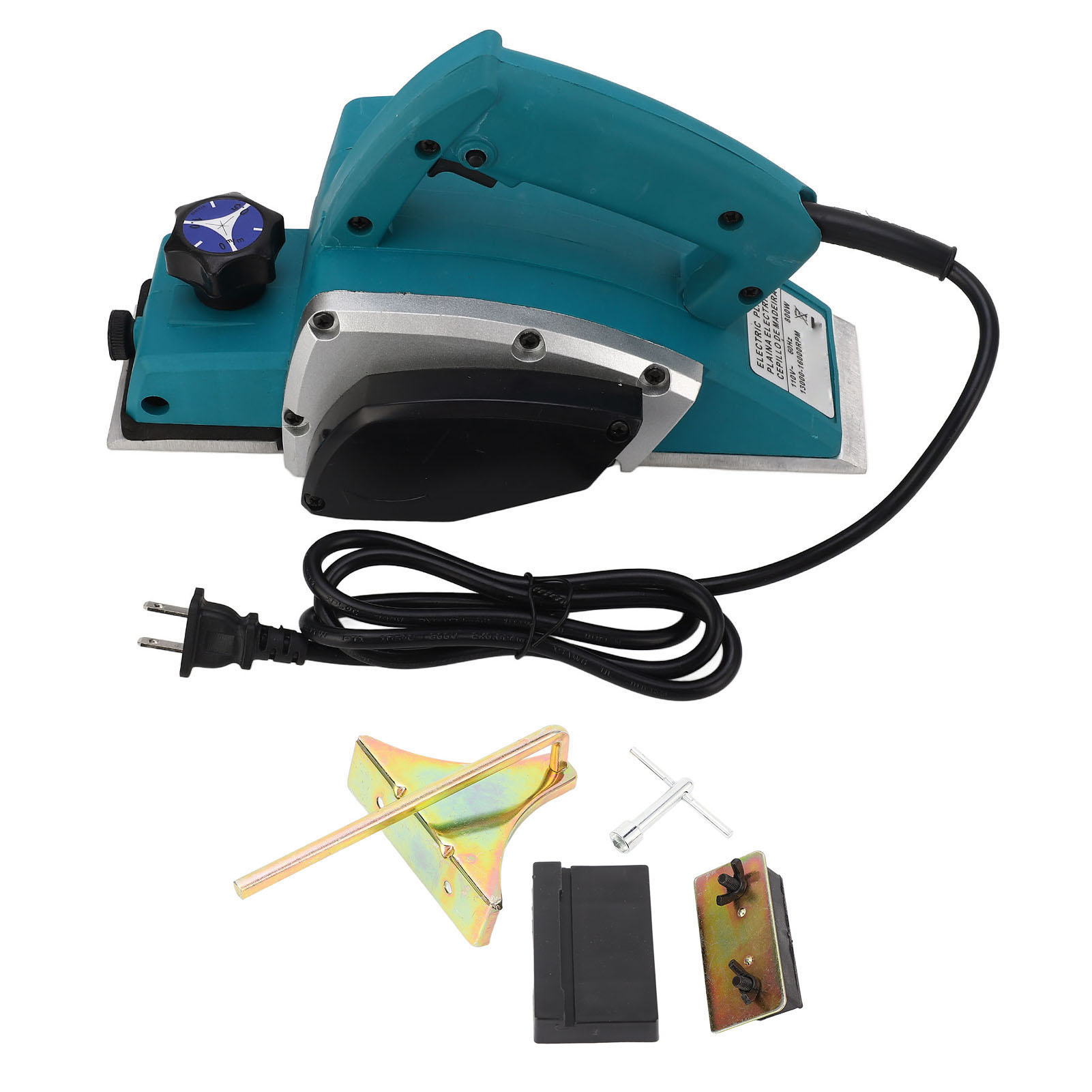 110-v-us-elektrohobelmaschine Für Holz, Einstellbare Hobeltiefe, Glattes Und Präzises Hobeln, Ideal Zum Nuten Und Fasen