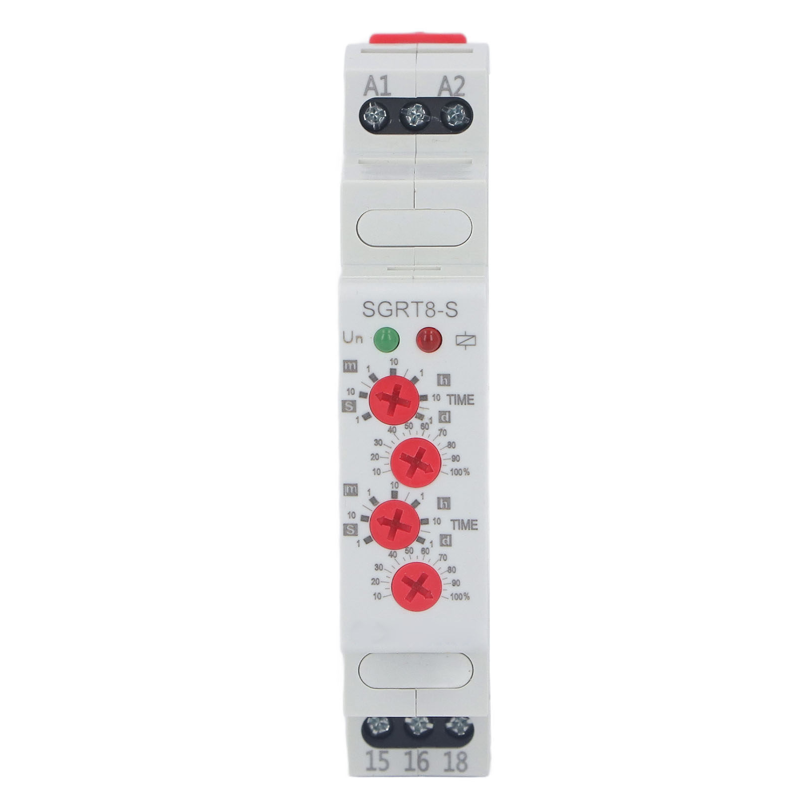 Elektronisches Multifunktions-zeitrelais Mit Wiederholungszyklus, Integrierter Led-anzeige, 5 A, Ac/dc 12–240 V