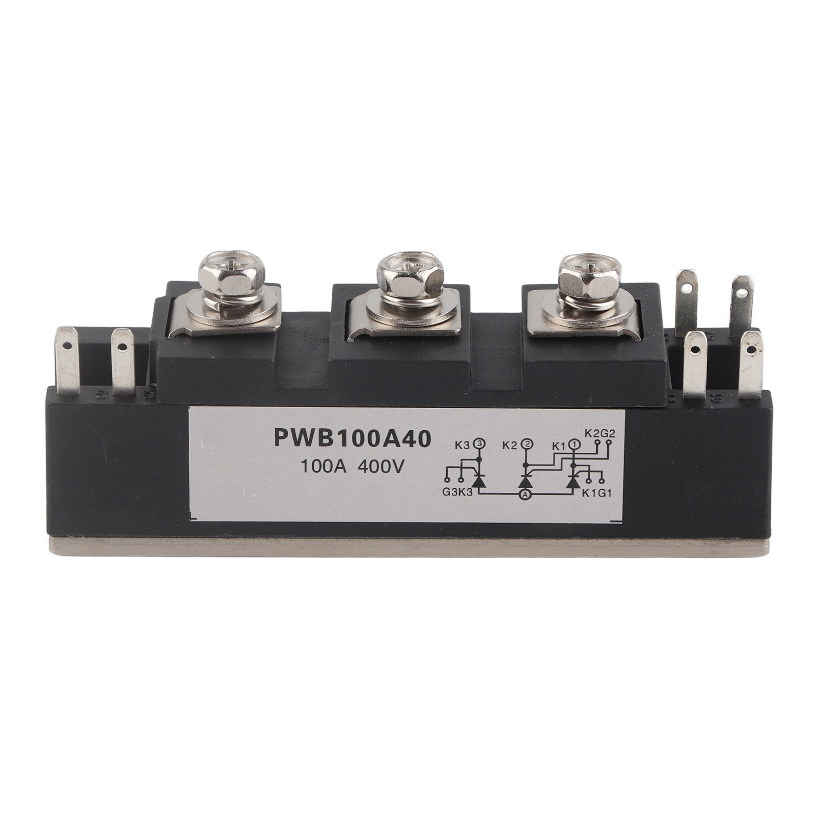 3-poliger Thyristorbrückengleichrichter, 100a 400v Gleichrichtermodul Zur Schaltungsregelung, Kompatibel Mit Pwb100a40.