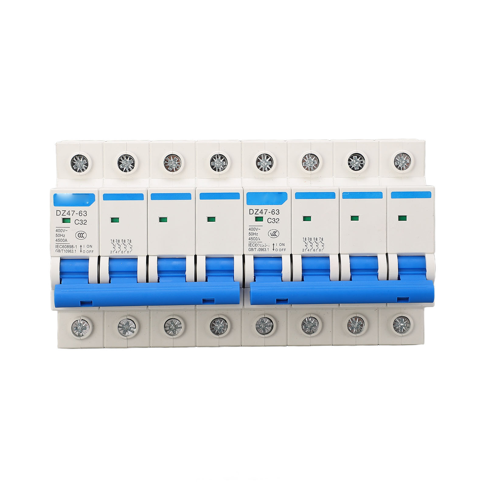 4p 32a 400v Doppel-leistungsumschalter, 4500a Luftleistungsschalter Mit Hoher Abschaltleistung.