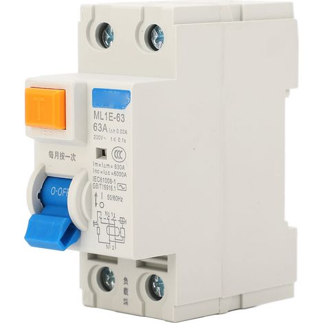 1p+n 63a 230v Mcb 6ka Leitungsschutzschalter, Haussicherung, Gehäusesicherheit