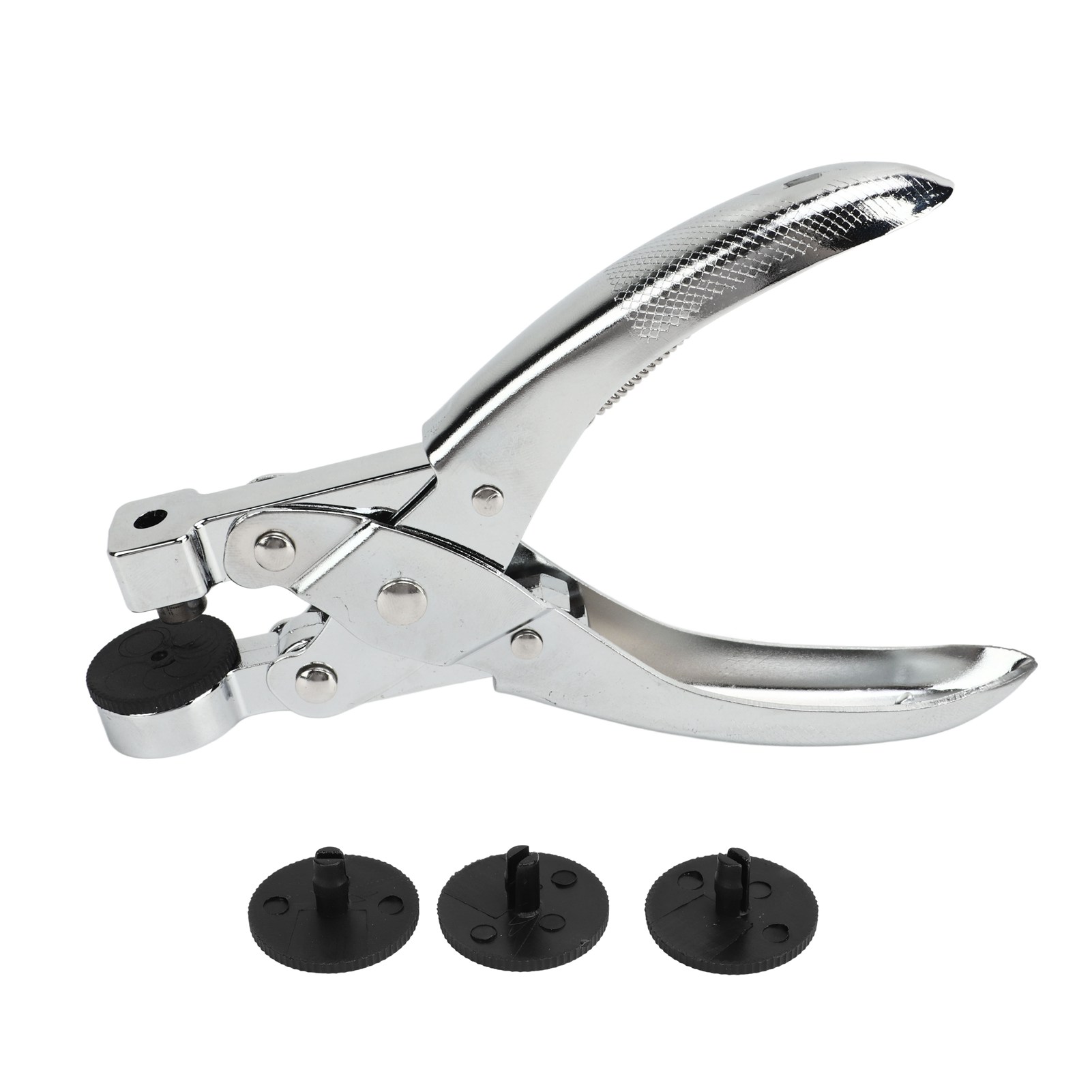 Handlocher Aus Versilberter Zinklegierung, 8 Mm Locher Für Büro Und Haushalt