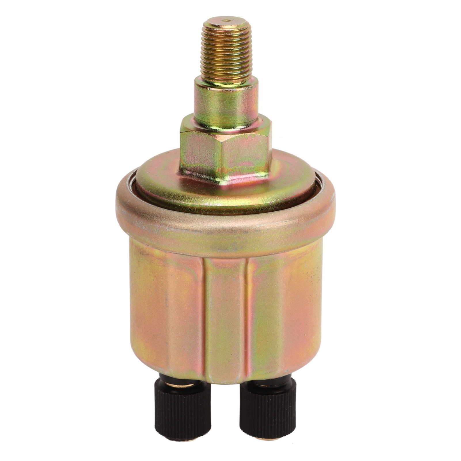 Öldrucksensor Für Dieselmotoren, 1/8 Npt, Zwei Mattvergoldete Messköpfe, 0–10 Bar, Kompatibel Mit Vdo