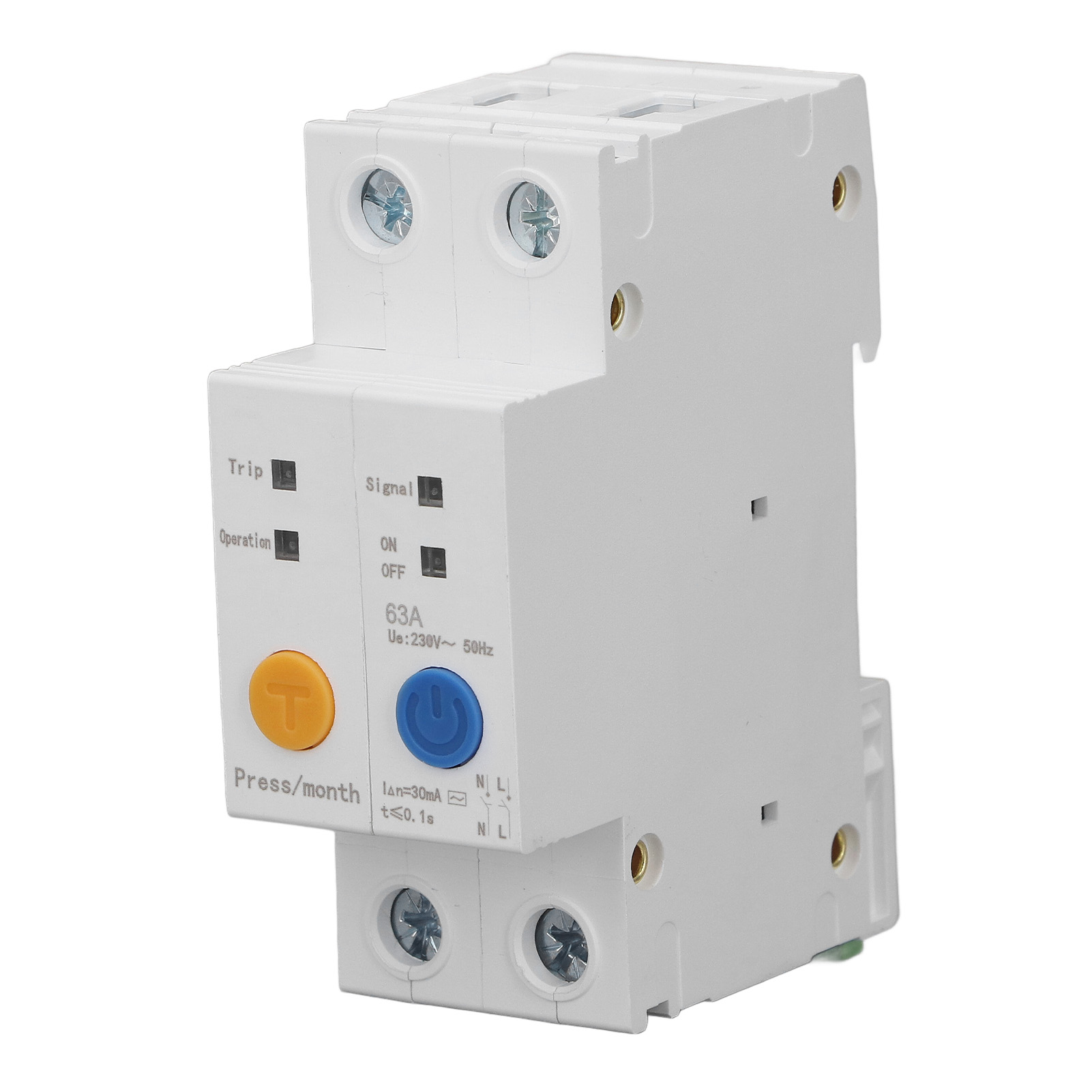 2-poliges 230-v-wechselstrom-zeitverzögerungsrelais, Fernzeitschalter Für Elektrische Geräte, Verzögerte Steuerung