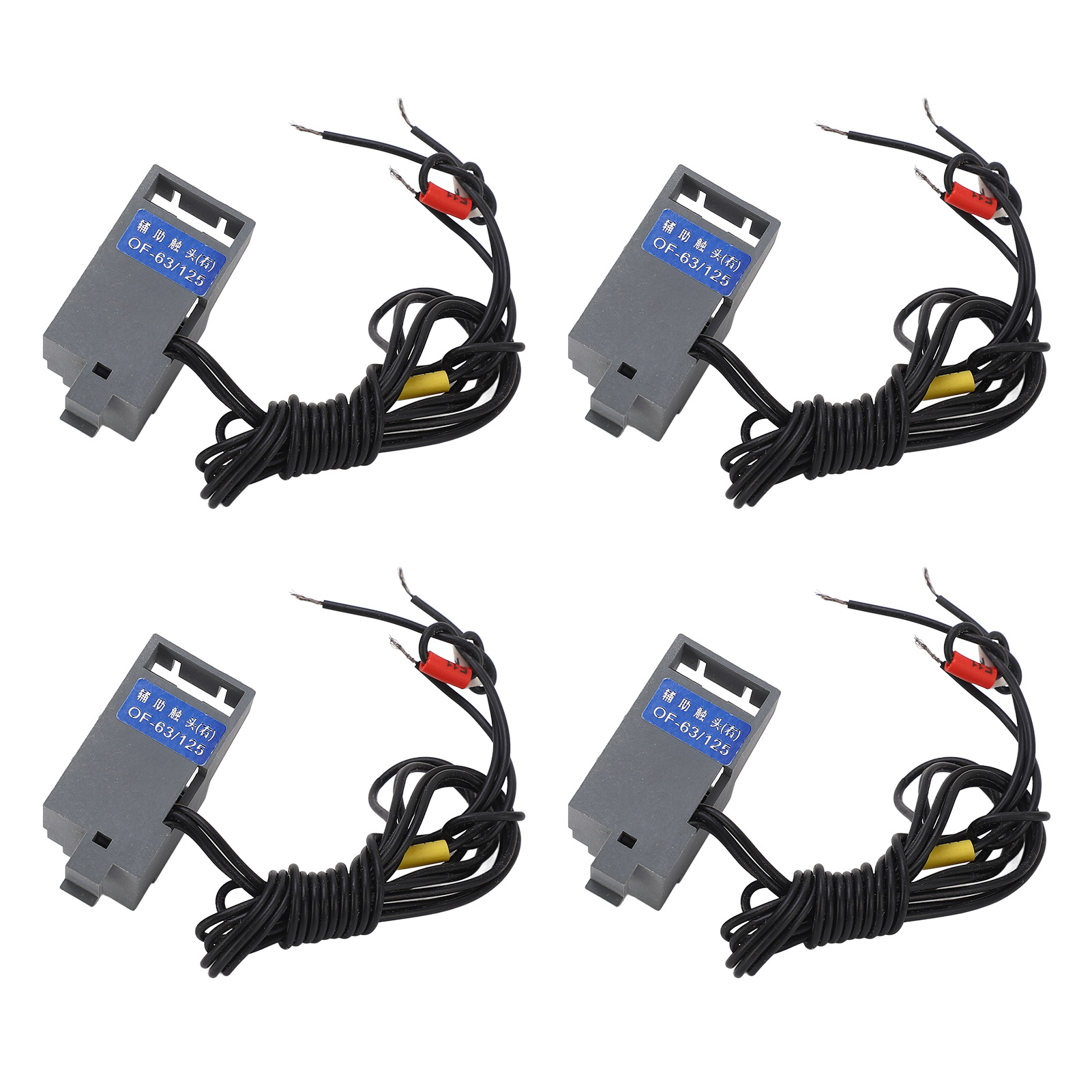 Satz Mit 4 Of 63 125 Hilfskontakten, Rechtsseitig Montiert, 230 V Ac, Für Leistungsschalter