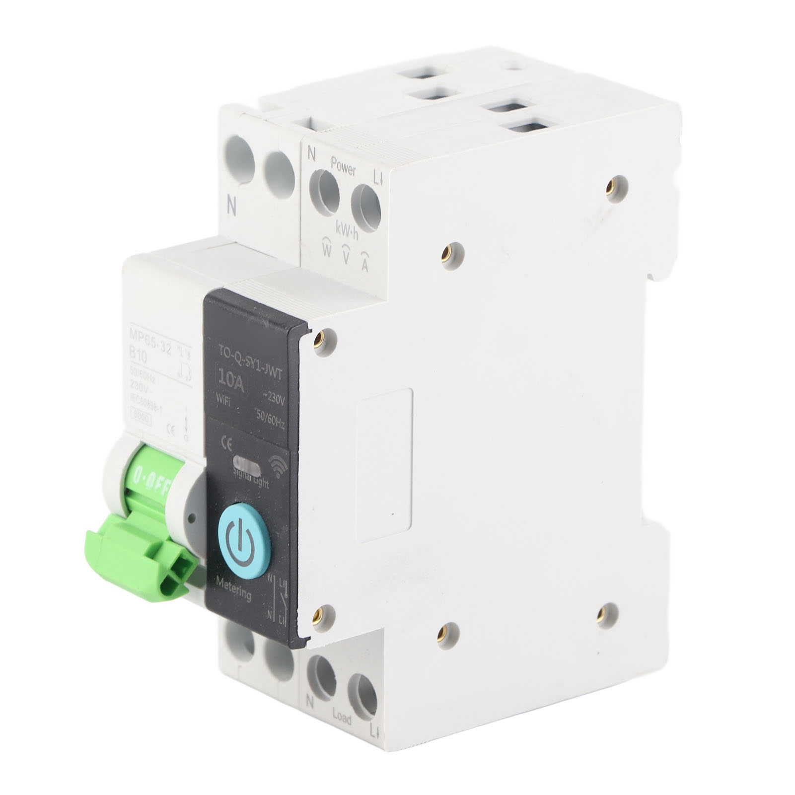 Wifi 1p+n 10a 230v Ac 6ka Leistungsschalter, Ferngesteuertes Zeitverzögerungsrelais Mcb, Abschaltvermögen Für Schalttafeln.