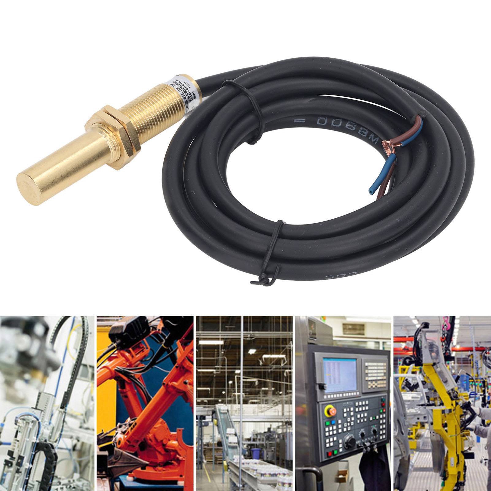 M18x1,5 Induktiver Sensor, 2-draht-öffner-näherungsmelder, 3–250 V Ac/dc, Näherungsschalter Zur Annäherungserkennung