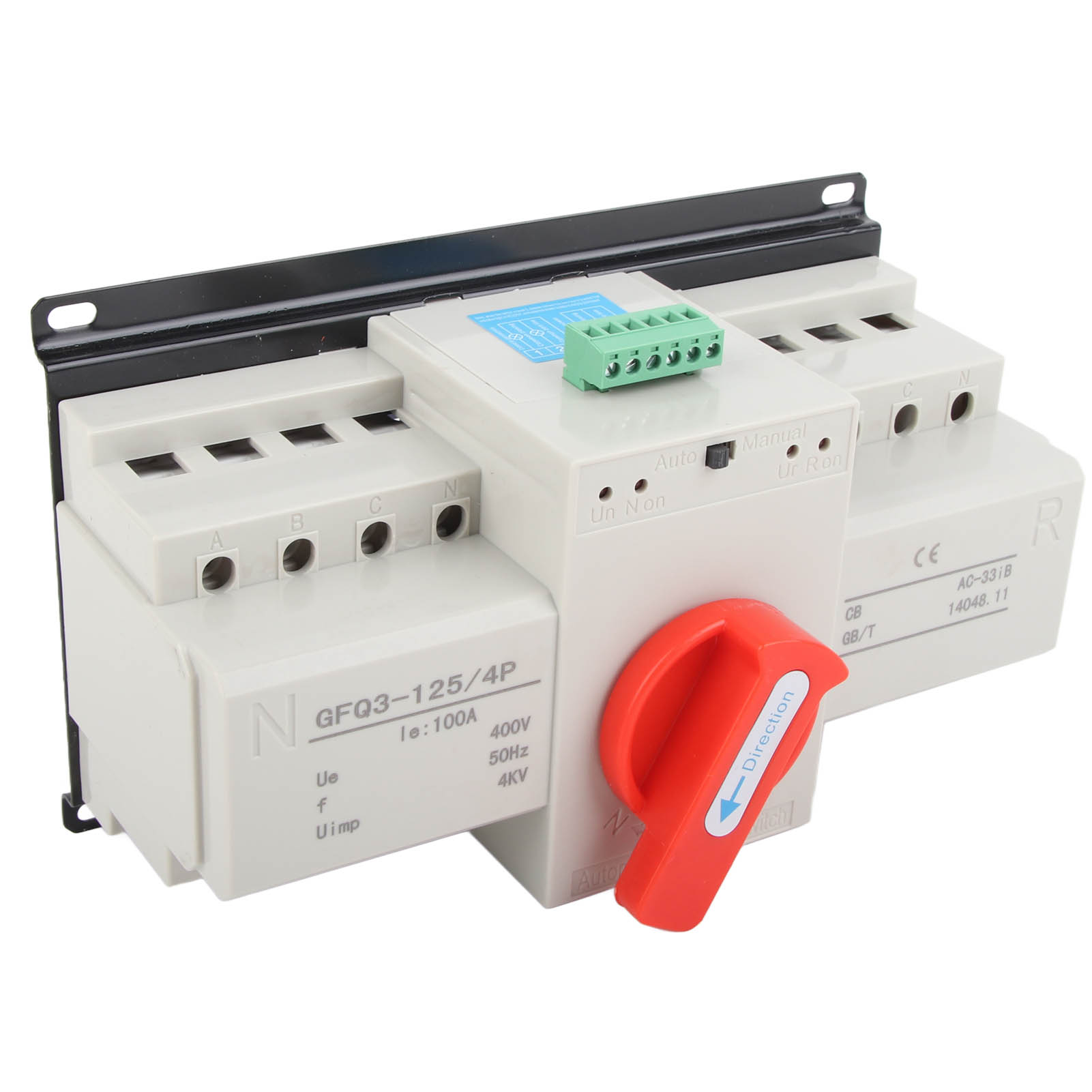 100a 4p Ac400v Dual-power-wippschalter Für Krankenhausgeneratoren - Mini-automatischer Umschalter