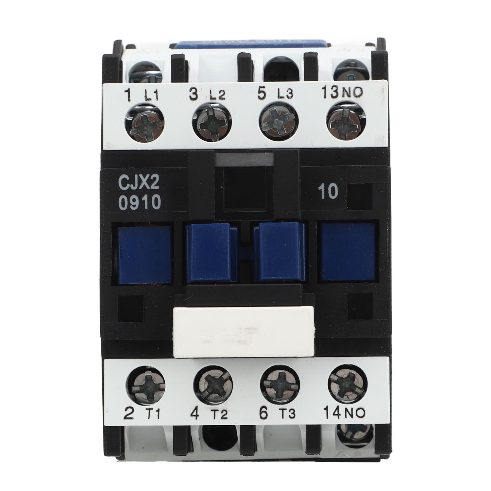 Dreiphasenschütz Cjx2 0910 9a 220v Ac, Silberkontakte, Din-schienensockel, Für Elektromotor.