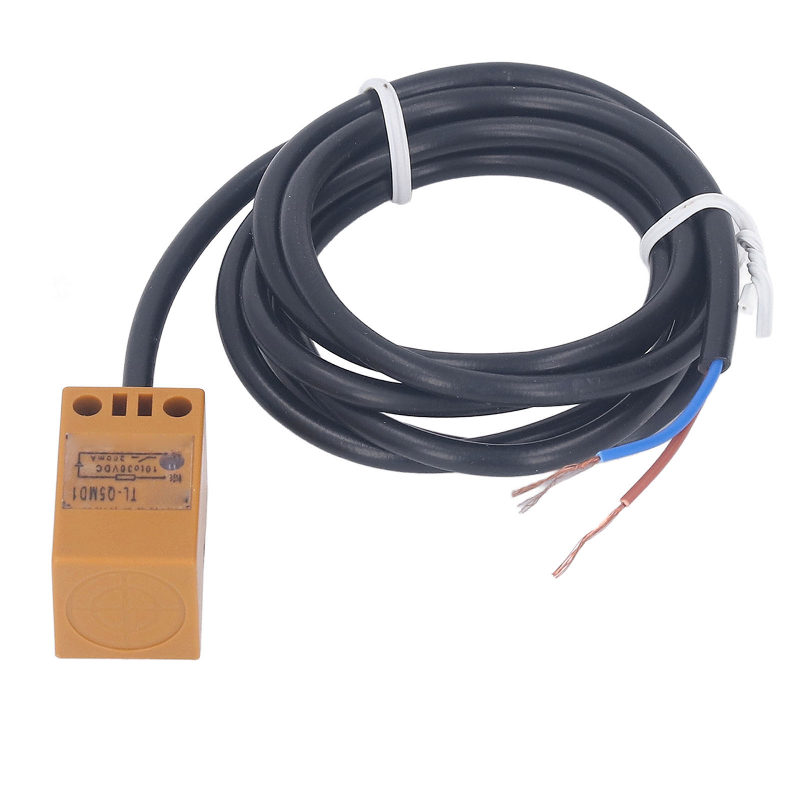 Quadratischer Npn-induktionssensor, 2-draht-öffner, 5 Mm, Metallerkennung, Näherungsschalter 10–30 V Dc