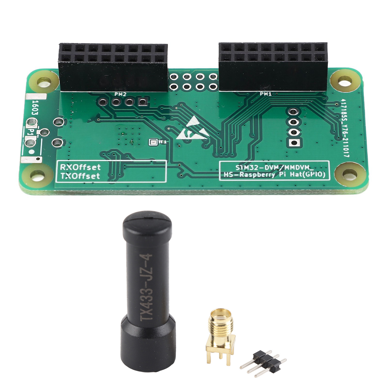 Simplex Mmdvm Hotspot-modemmodul Mit Integrierter Leiterplattenantenne Für Diy-modifikationen