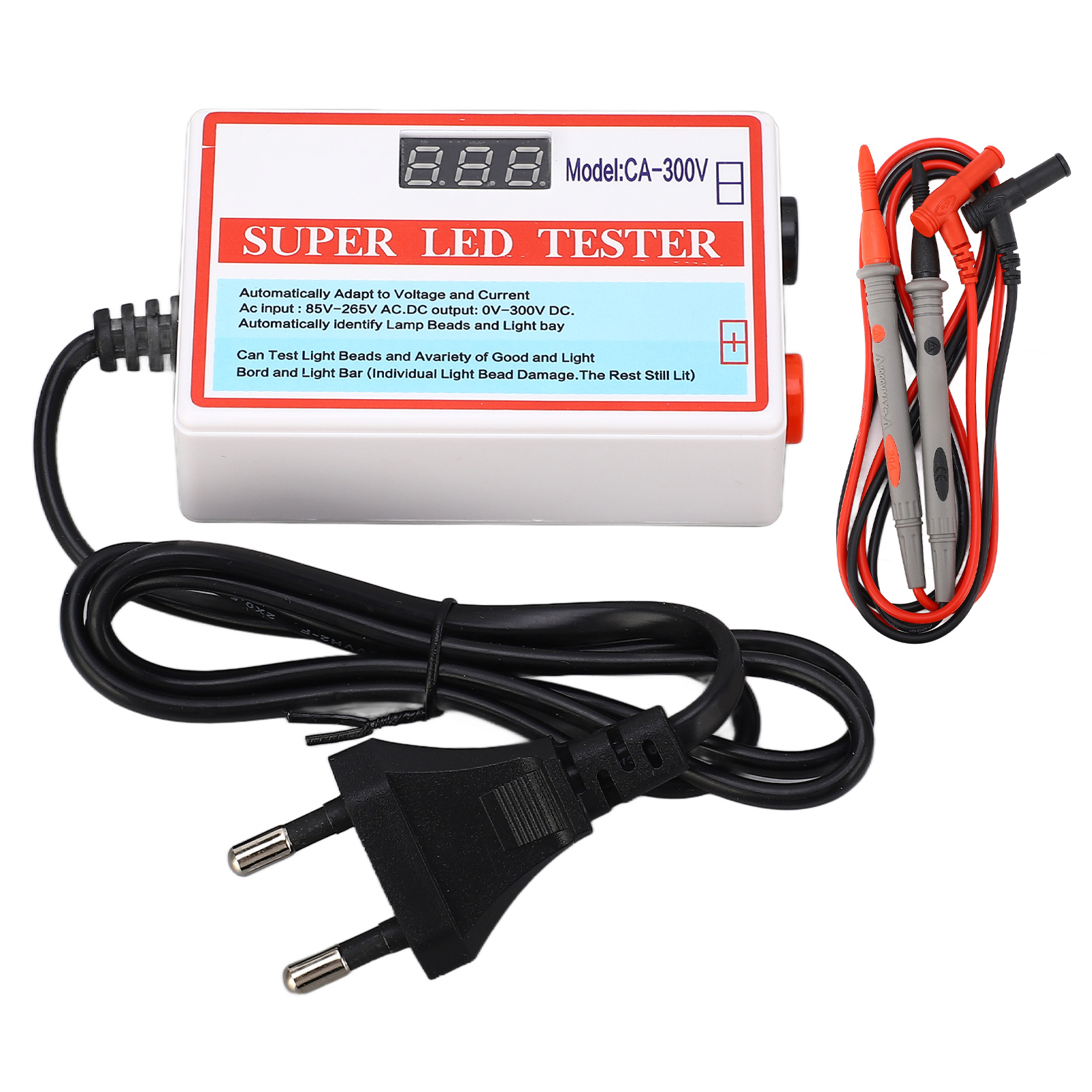 18-w-led-tv-hintergrundbeleuchtungstester Mit Schalter, Hochleistungs-lichtbox 85–265 V, Eu-stecker