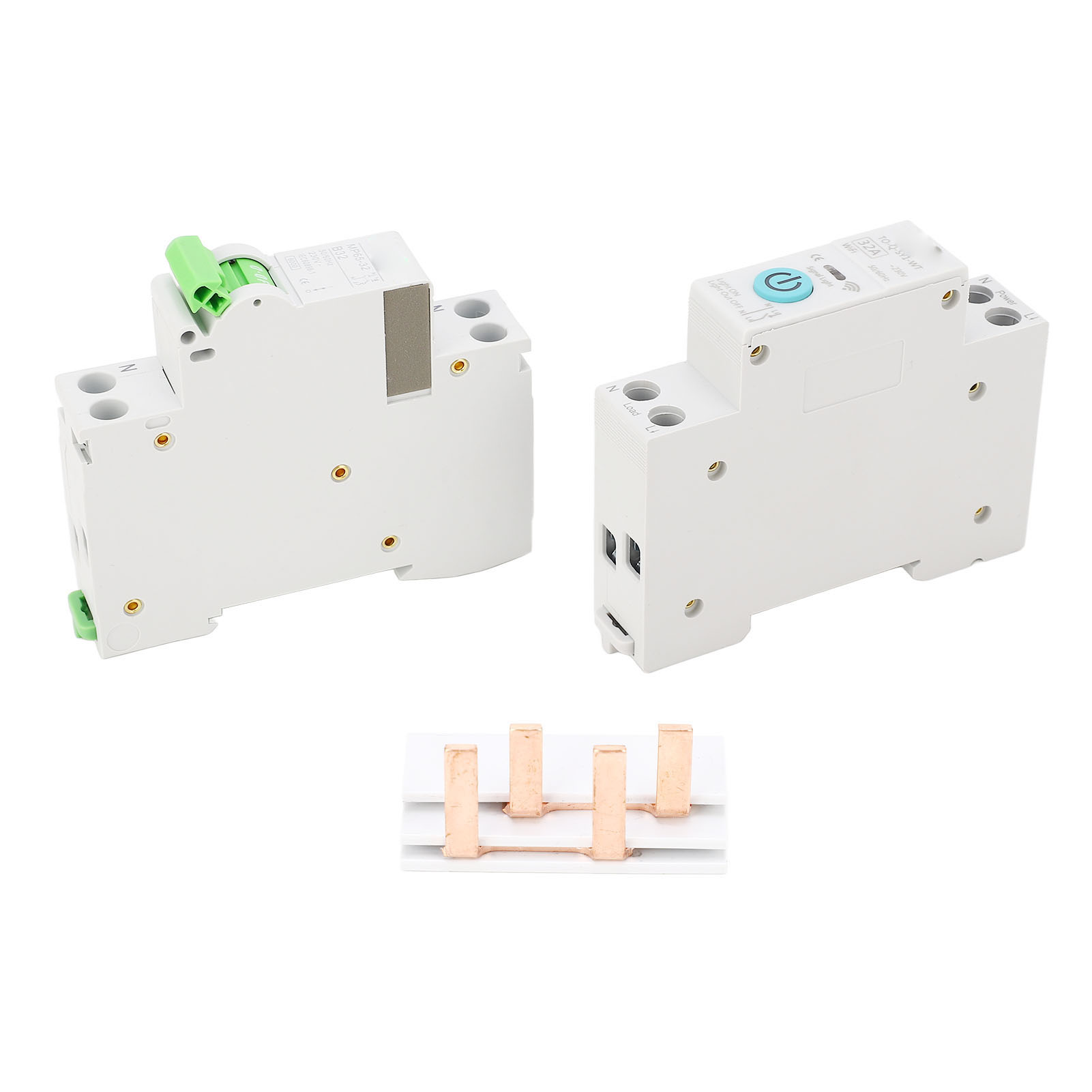 Wifi 1p+n 32a 230v Ac 6ka Leitungsschutzschalter, Ferngesteuerter Träge Mcb Mit Abschaltvermögen