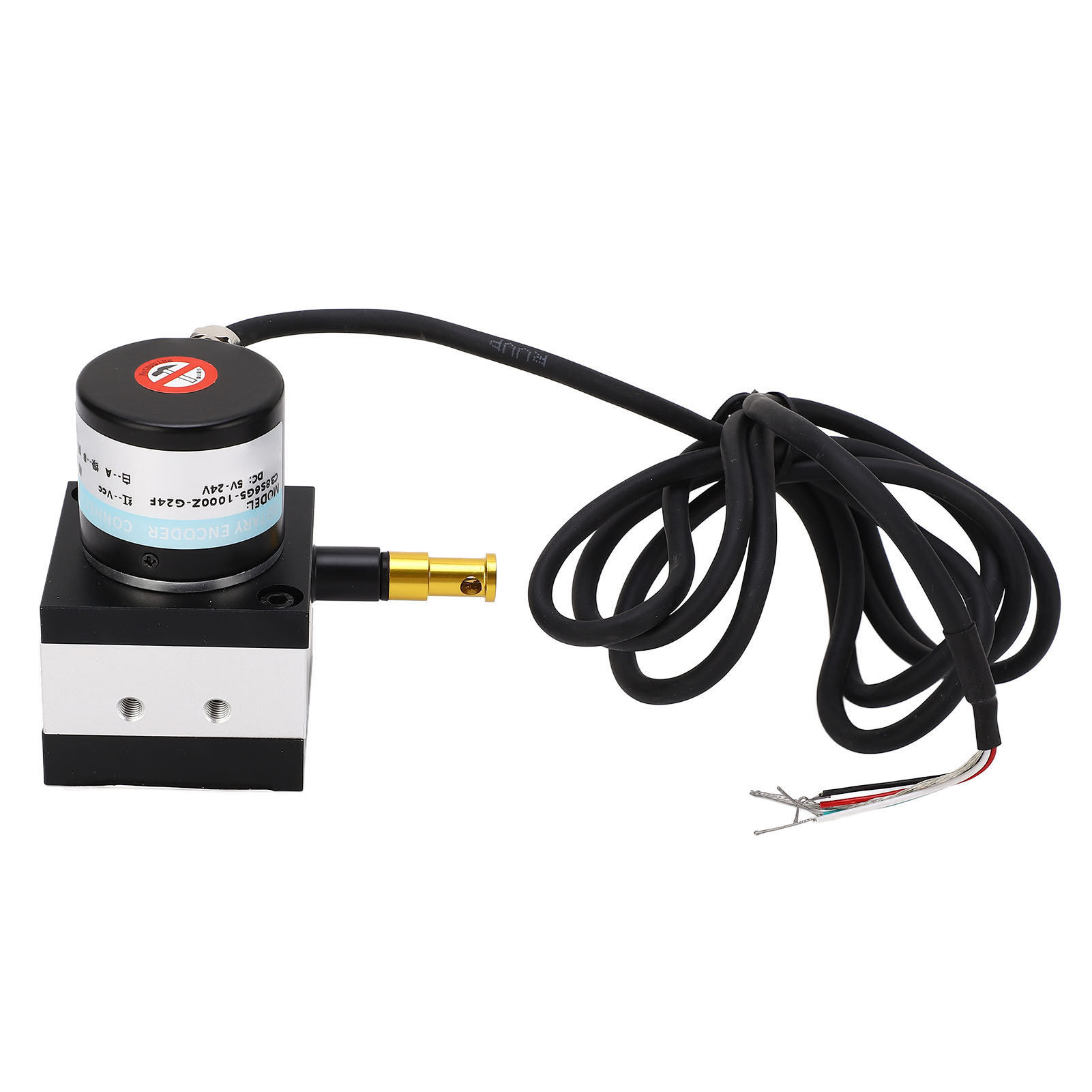 Inkrementeller Drehgeber Mit Kabel, Einstellbarer Hub 10-1200 Mm, Ø 38 Mm, Dc 8-24 V, Stromführender Kabelschalter