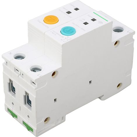 Kompakter Wlan-2p-25a-230v-30ma-leistungsschalter Mit Fehlerstromschutz Und Intelligentem Schalter