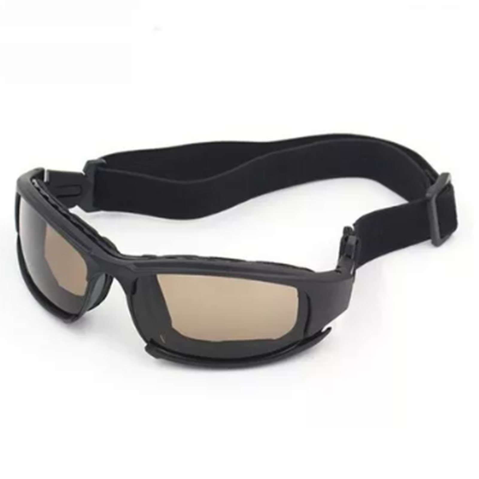 Winddichte Motorrad-sonnenbrille, Leichtes Polycarbonat, Uv-schutz Und Stoßfestigkeit.
