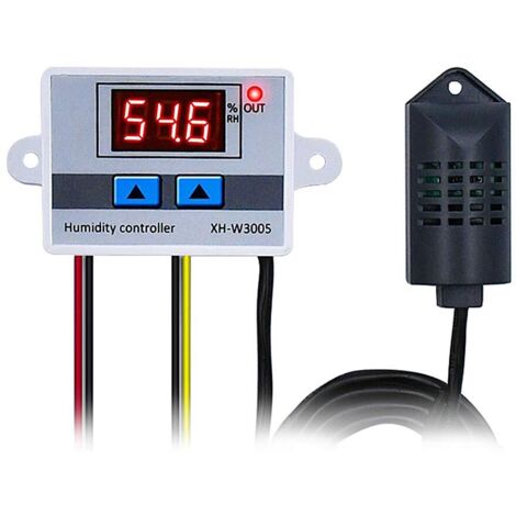 Pa Digitaler Luftfeuchtigkeitsregler, Multifunktional, Praktisch, Hochpräziser Digitaler Luftfeuchtigkeitsregler, Hygrometer-schalter (220 V)