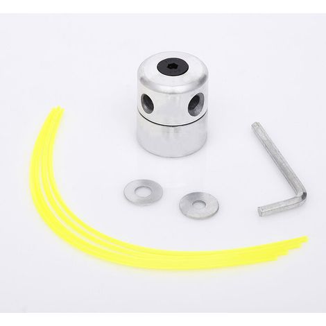 Pair Universal-freischneiderkopf Mit Ersatzteilen, Nylon-freischneider, Zylindrischer Trimmerkopf Aus Aluminium