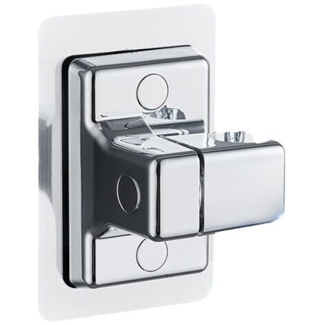 Pa Handbrausehalter, Wandhalterung, Verstellbarer, Leistungsstarker, Selbstklebender Duschhalter Für Badezimmer, Wandhalterung Ohne Bohren Und Wasserdicht (silber)