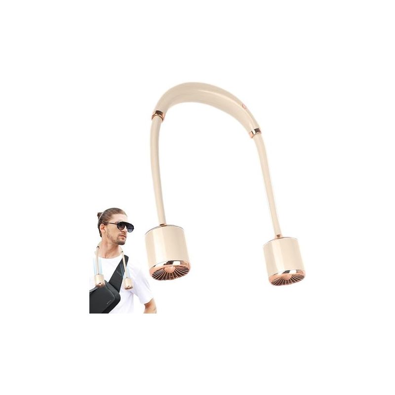 Tragbarer Ventilator – Wiederaufladbarer Elektrischer Ventilator, Freihändiger Luftkühler Für Den Sommer, Leichtes Kühlgerät Für Outdoor-abenteuer Und Reisen