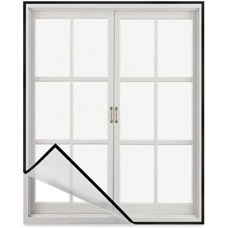 Pa Fensterschutz, Einfaches Diy-projekt, 120 X 150 Cm (47,2 X 59 Zoll), Polyester-bildschirm, Hohe Sichtbarkeit Und Langlebiger Bildschirm, Einfach Zu Reparieren Oder Zu Ersetzen, Fenster- Und Tü
