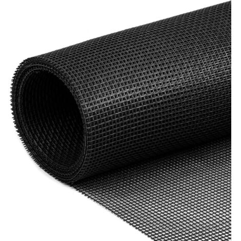 Pa Verstärktes Fenster-moskitonetz, 250 X 120 Cm, Ersatz-moskitonetz – Insektenschutz-moskitonetz Für Die Tür – Uv-beständig, Stoppt Mücken, Waschbar Und Reißfest – Schwarz