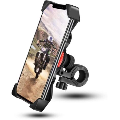 Pair Fahrrad-telefonhalter, Motorrad-lenkerhalterung, Halterungsklemme Mit 360-grad-drehung Für 3,5-6,5-zoll-smartphones, Gps Und Andere Geräte