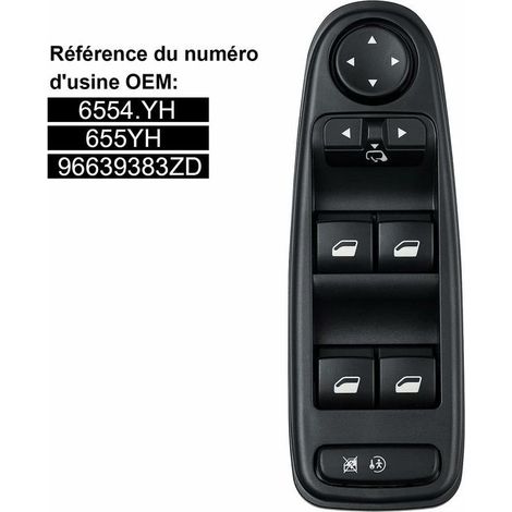 Pair Fensterhebersteuerung C4 Picasso 6554.yh Fensterheberschalterknopf Für Citroen C4 Grand Picasso