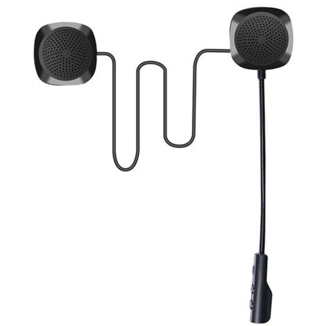 Pair Motorradhelm Bluetooth Headset Drahtloser Kopfhörer Freihändiger Kopfhörer Mit Musiksteuerungsmikrofon