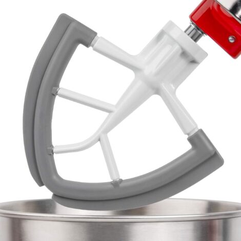 Pa Flachrührer Für Standmixer, Flachrührer Mit Flexibler Kante, Mixer-zubehör Zum Mischen Von Küchenmehl, Creme (4,5–5 Quart)