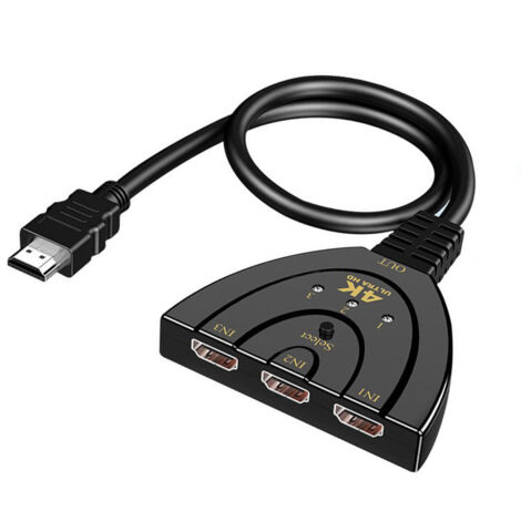 Pa Hdmi-switch 3-port-hdmi-splitterkabel – Hdmi-kabelschalter