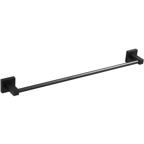 Pa Handtuchhalter, Badezimmer-/küchenzubehör, Handtuchhalter, Space-aufhänger Aus Aluminium, 40 Cm, Schwarze Farbe