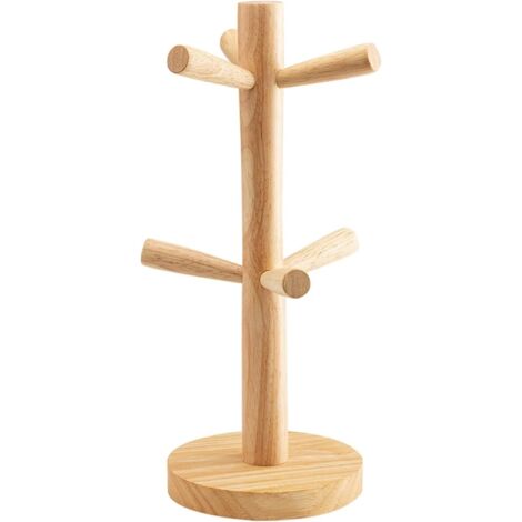 Pa 1pc Unterschrank Tassenhaken Kaffeetassenhalter Baum Für Arbeitsplatte Kaffeebar Zubehör Und Dekor Kaffee Organizer Station