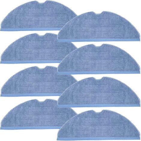 Pa 8er-pack Ersatz-wischpads Für Roborock T7s/plus S70 S7maxv G10s Roboterstaubsauger, 8er-pack Mikrofaser-wischpads
