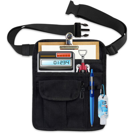 Pa Kellnerschürze, Taillenschürze Mit Taschen, Restaurant-taillenschürze, Leinentasche Mit Verstellbarer Gürtelschlaufe, Kellnerin-zubehör Mit Taschen Für Kellner