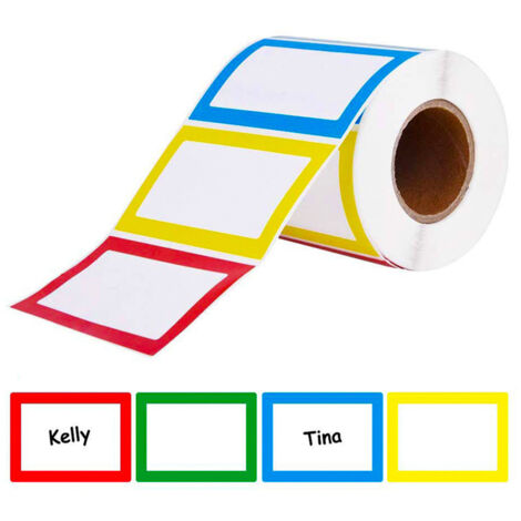 Pa 150 Stück Klassifizierungsetiketten-aufkleber, Laptop-aufkleber, Selbstklebende Flaschenmarkierungen, Kleidungsetiketten, Preisschild, Selbstklebender Preisaufkleber, Klebeetikett, Ordnername,