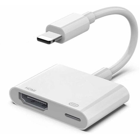 Pair Iphone-auf-hdmi-adapter – Digital Av 1080p Hd Tv – Kompatibel Mit Iphone, Ipad.