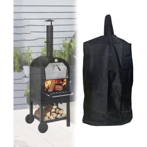 Pa Pizzaofen-abdeckung, Wasserdichte, Kohlebeständige Oxford-stoff-schutzhülle, Brotbackofen, Grill (165 X 65 X 45 Cm)